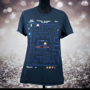 Black Pacman Graphic Tee